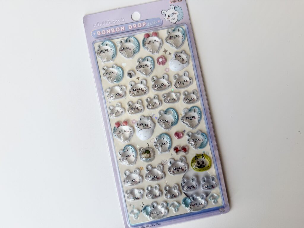 ちいかわ ボンボンドロップシール 第2弾 モモンガ 実物写真