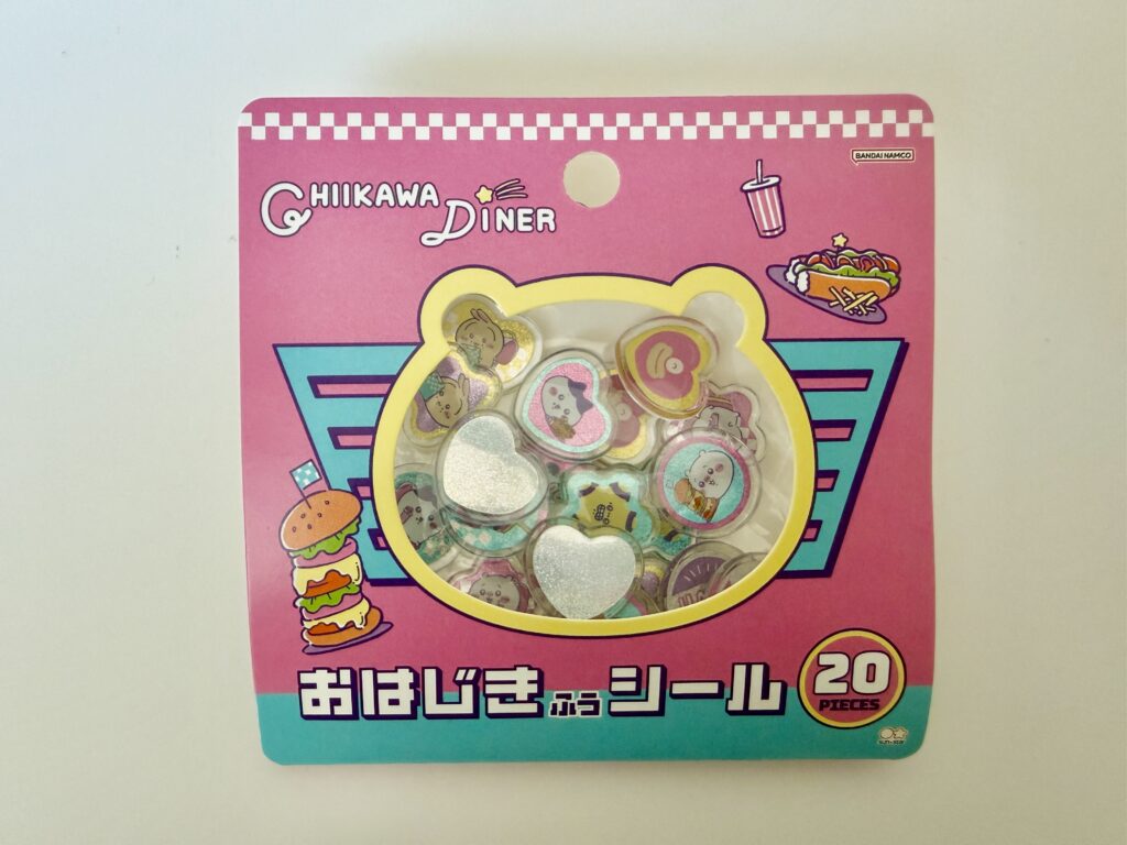 ちいかわ おはじきシール CHIIKAWA DINER ランチ