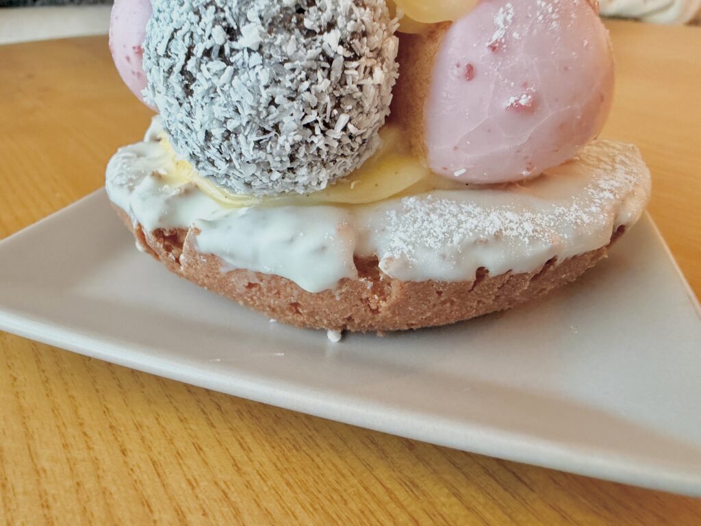 ドーナツツリー土台部分のクローズアップ写真