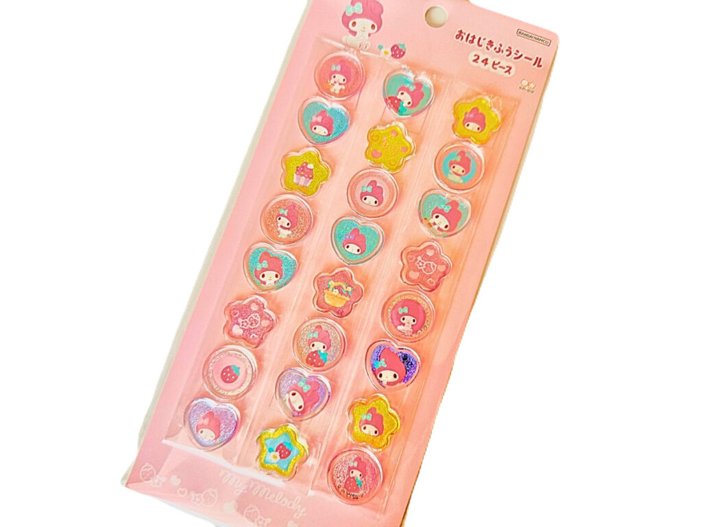 サンリオ おはじき風シール24ピース マイメロディ デザイン