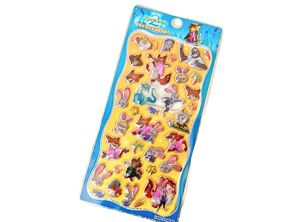 ズートピア2 プチドロップステッカー パッケージ外観