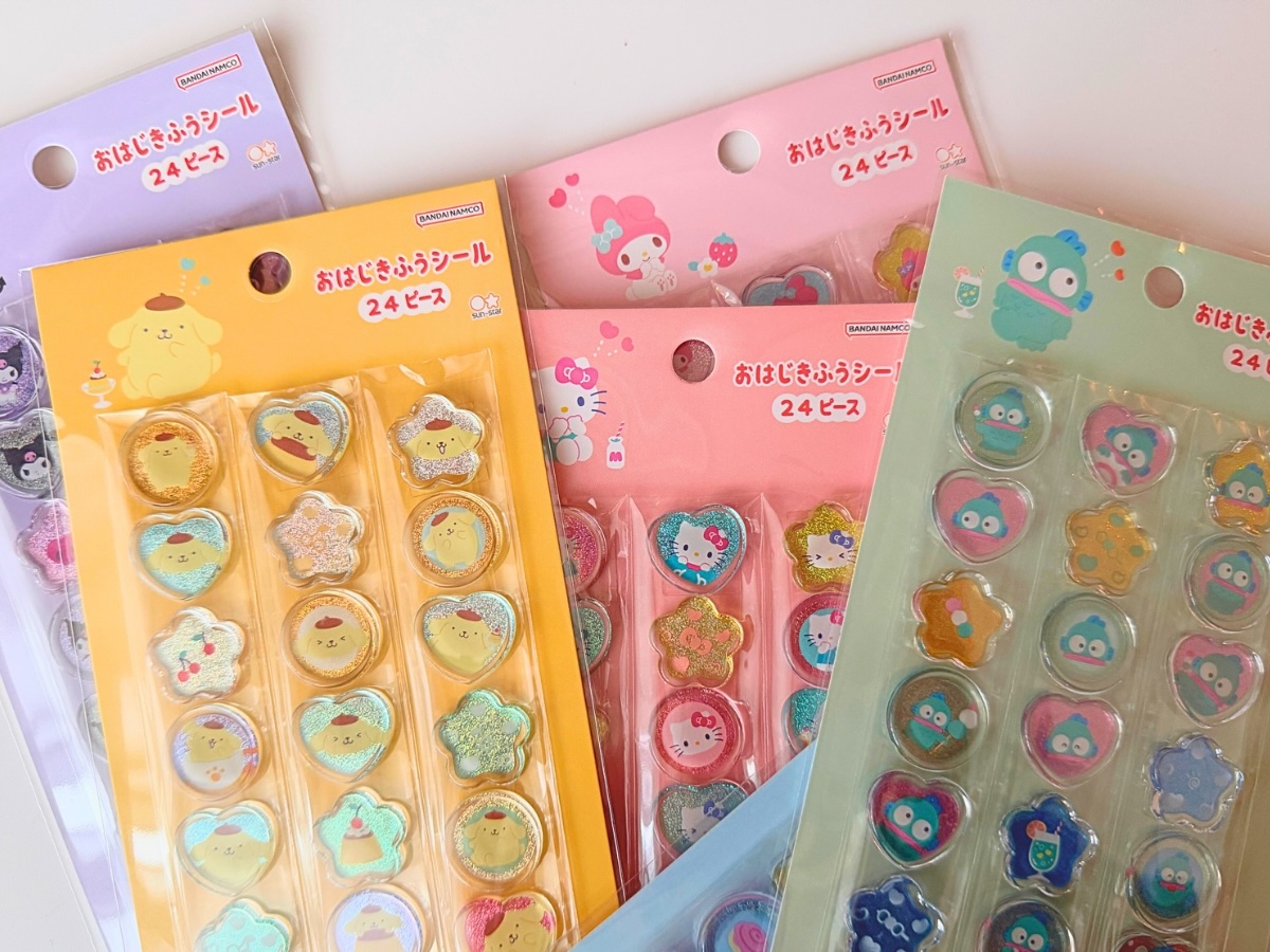 サンリオのおはじき風シールを新しく発見｜キディランドで見つけたラインナップまとめ