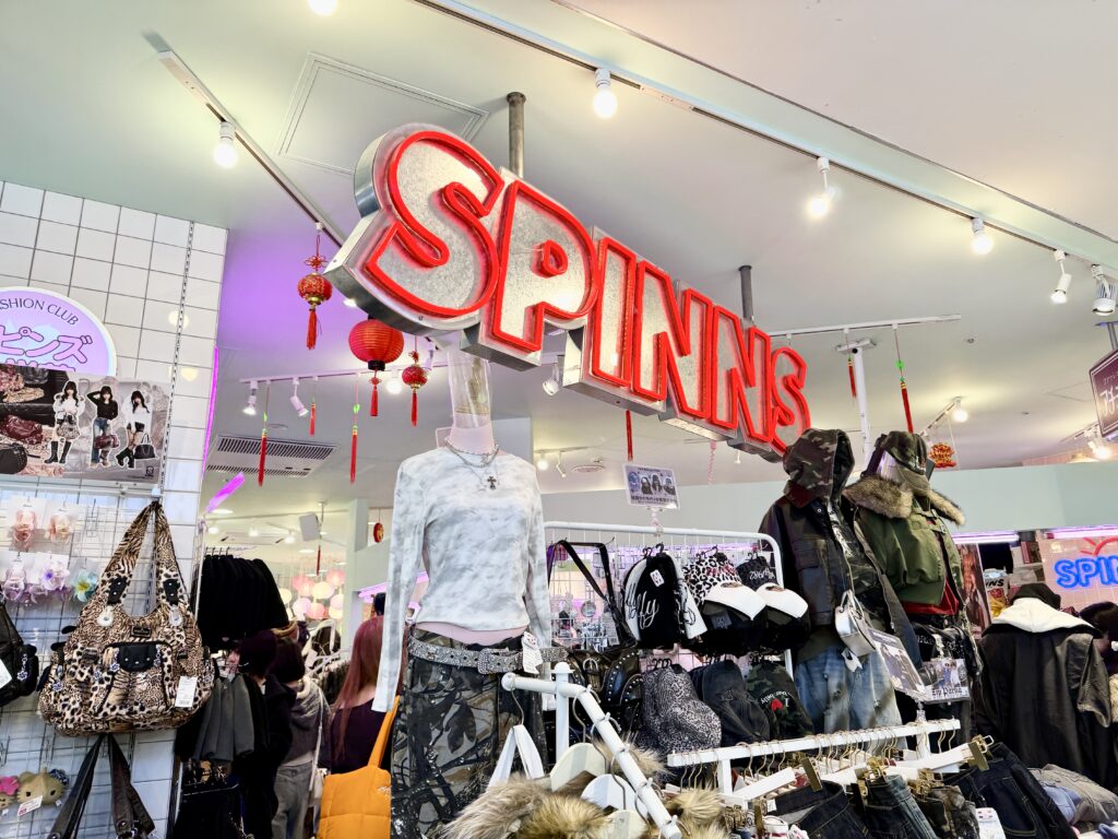 スピンズ渋谷109店|シール販売・若者向けショップ