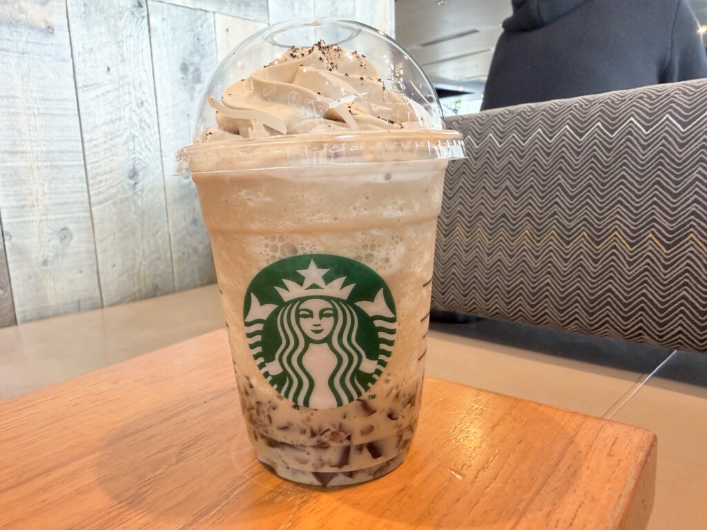 スタバ コーヒージェリー フラペチーノ 2026 カロリー 味 レビュー
