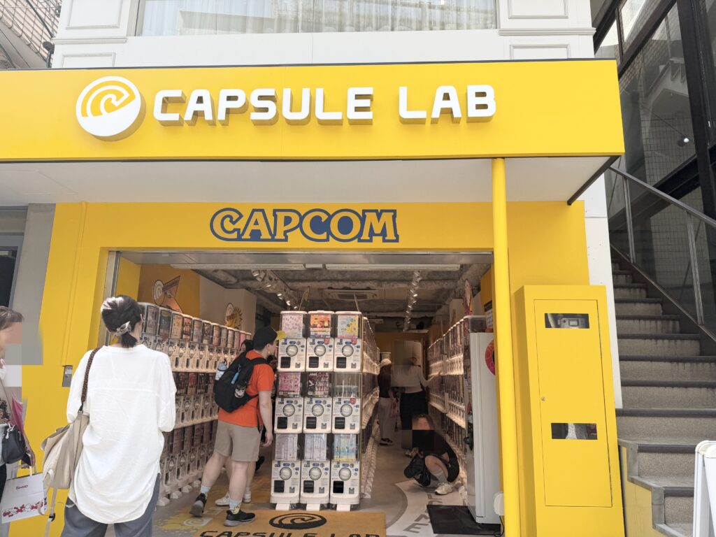 CAPSULE LAB原宿竹下通り2号店の外観