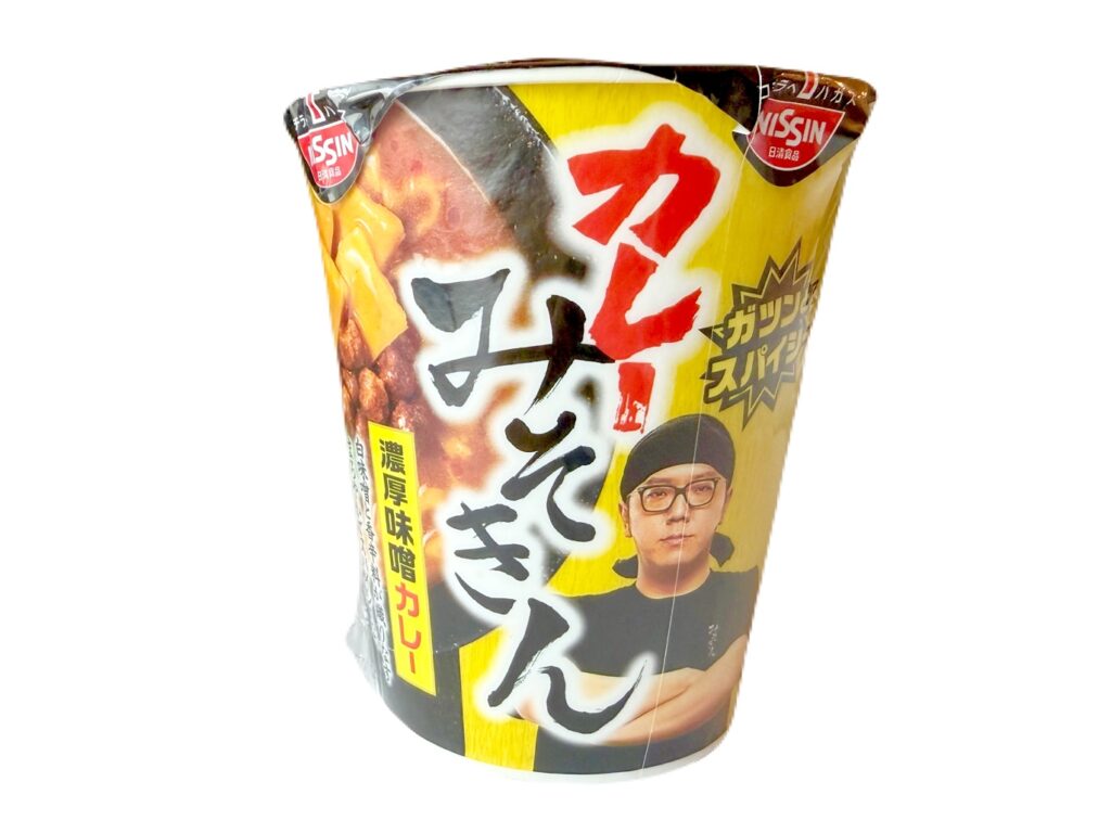 カレーみそきん 濃厚味噌カレーラーメン パッケージ