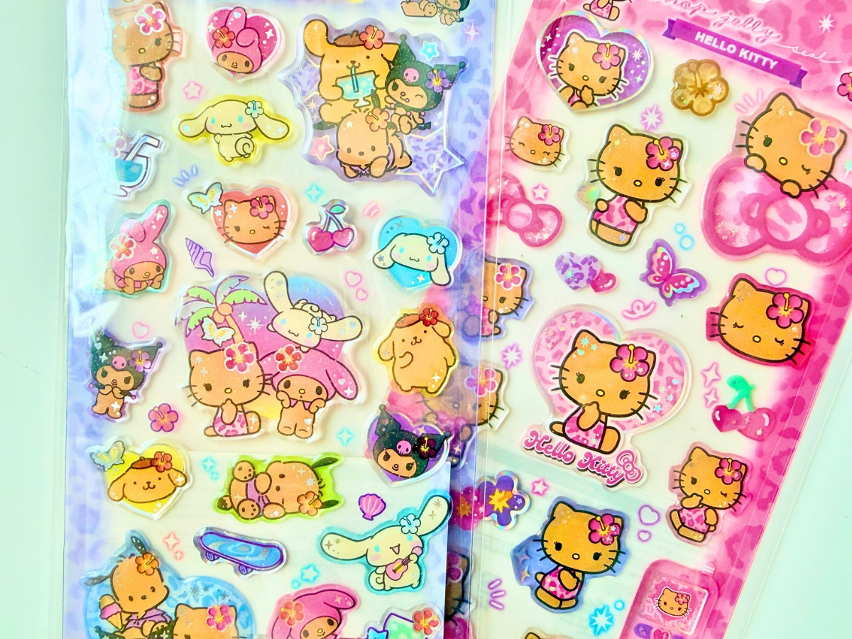 サンリオ 3Dぷっくりシール