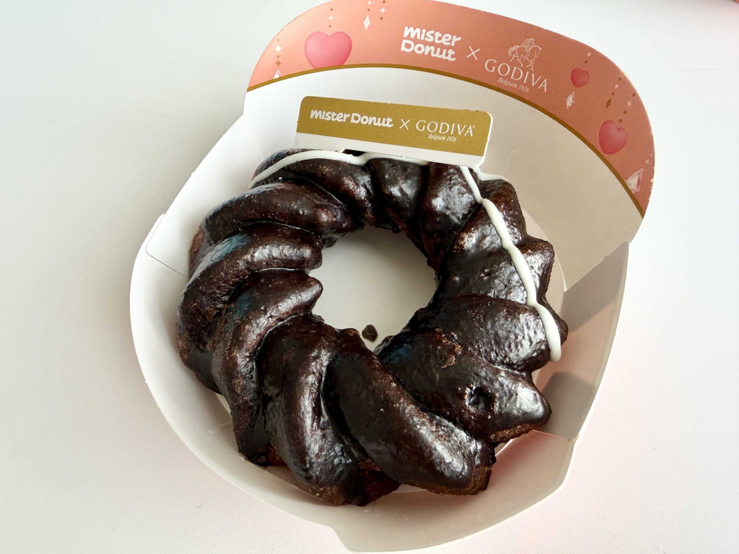 ミスタードーナツ×ゴディバ 生ショコラフレンチノアール｜コラボ限定チョコドーナツ